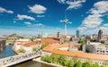 Berlin Skyline City, Capital of Germany Royalty Free Stock Photo