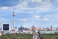Berlin skyline Royalty Free Stock Photo