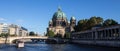 Berlin spree and berliner cathedral