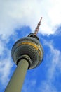 Berlin Television Tower Royalty Free Stock Photo