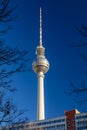 Berlin Television Tower, Berliner Fernsehturm, Berlin, Germany