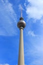 Berlin television tower in Germany