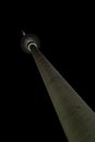 Berlin Television Tower at Night, Berliner Fernsehturm, Berlin, Germany