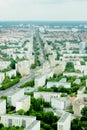 Berlin top down Royalty Free Stock Photo