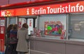 Berlin Tourist info desk in Tegel airport, Germany