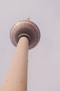 Berlin TV Tower seen from below