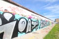 Berlin Wall East Side Gallery Berlin Germany Royalty Free Stock Photo