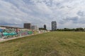 Berlin wall / east side gallery graffiti Royalty Free Stock Photo