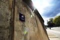 The Berlin Wall with European Heritage logo