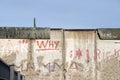 Berlin wall fragment Royalty Free Stock Photo