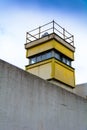 The Berlin wall and guard tower