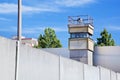 Berlin Wall Memorial, a watchtower Royalty Free Stock Photo