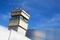 Berlin Wall Memorial, a watchtower Royalty Free Stock Photo