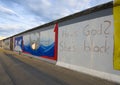 Berlin Wall, part of East Side Gallery Royalty Free Stock Photo