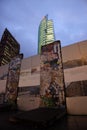 Berlin Wall, Potsdamer Platz Royalty Free Stock Photo