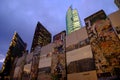 Berlin Wall, Potsdamer Platz Royalty Free Stock Photo