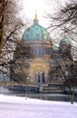 Berlin in Winter Royalty Free Stock Photo