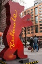 Berlinale Bear Royalty Free Stock Photo