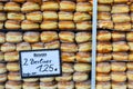 Berliner cakes on sale, Germany