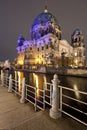 Berliner Dom at night, Berlin