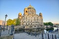 Berliner Dom over the Spree river, Germany Royalty Free Stock Photo