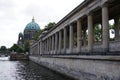 Berliner Dom and river Royalty Free Stock Photo