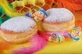 Berliner Donuts Doughnut or Krapfen Festive Decoration