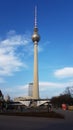 Berliner Fernsehturm Television Tower in Germany