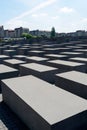 Berlin, Germany 05-11-2016 The Memorial to the Murdered Jews of Europe or Holocaust Memorial