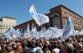 Berlusconi flags