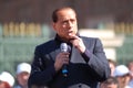 Berlusconi talking