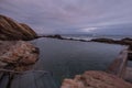 Bermagui Blue Pool, Australia Royalty Free Stock Photo