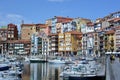 Bermeo marina located in Vizcaya-Basque Country Royalty Free Stock Photo