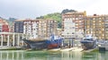 Bermeo port in the province of Biscay