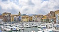 Bermeo port in the province of Vizcaya