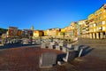 Bermeo port and village with beautiful houses Royalty Free Stock Photo