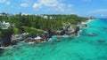 Bermuda, Astwood Park, Aerial Flying, Atlantic Ocean, Tropical Paradise, Beautiful Landscape