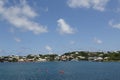 Bermuda Coastal Homes Royalty Free Stock Photo