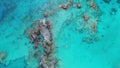 Bermuda, Rocky Reefs, Aerial Flying, Beautiful Landscape, Tropical Paradise, Atlantic Ocean