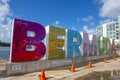 Bermuda Sign, Hamilton Harbour, Bermuda