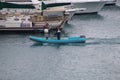 Bermuda- turquoise motor boat