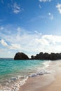 Bermuda Warwick Long Bay Beach Royalty Free Stock Photo