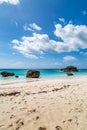 A Bermudan Beach Royalty Free Stock Photo