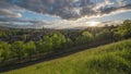 Bern (Berne) Switzerland sunset time lapse at old town and Aare River