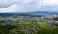 Bern bird eye view, Switzerland. Royalty Free Stock Photo