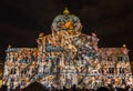 He yearly Light Show `Rendesz-vous Bundesplatz`