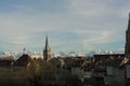 Bern, Switzerland view on mountains behind.