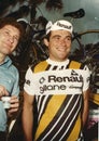 Bernard Hinault at the Cycling Tour of Italy