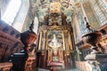 Bernardine church interior. Sacristy Royalty Free Stock Photo