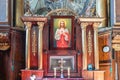 Bernardine church interior. Sacristy Royalty Free Stock Photo